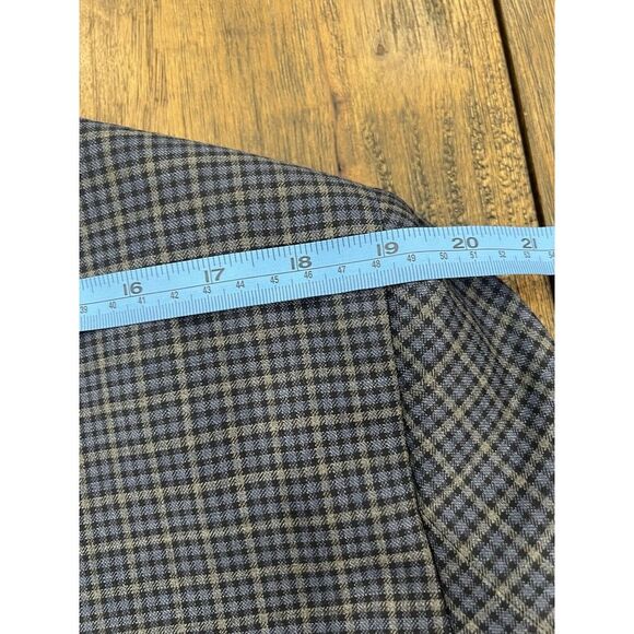 Hart Schaffner Marx Jacket Mens 44 Blue Paid 2 Button Lined - Picture 7 of 9